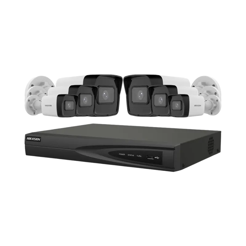 6 Nos. Dome/Bullet Network Camera Kit