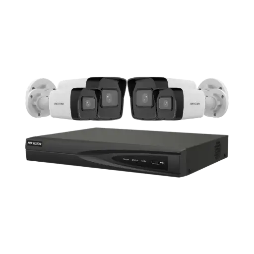 [Camera_Combo_0004] 4 Nos. Dome/Bullet Network Camera Kit